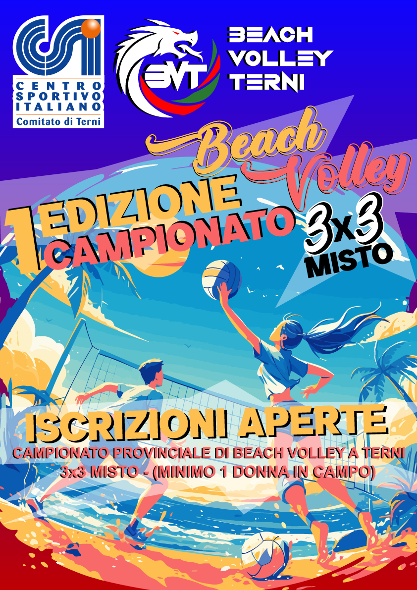 CSI TERNI LEAGUE BEACH VOLLEY TERNI